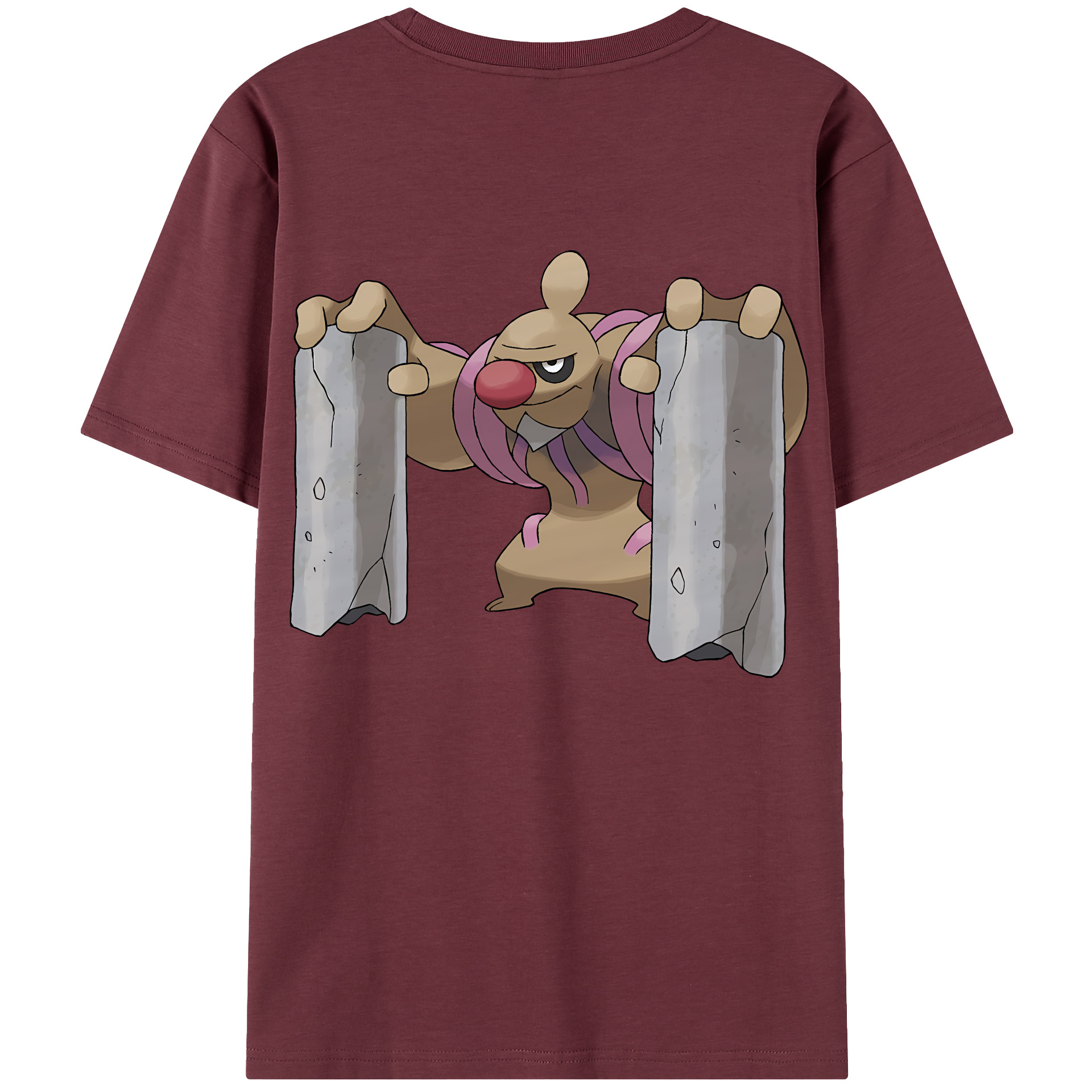 （画像用） ポケットモンスター Pokémon 綿100％半袖Tシャツ（背面プリント）
